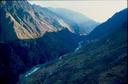 View down onto the Yangtze River.